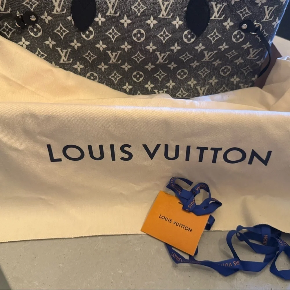 Louis Vuitton Gray Monogram Jacquard